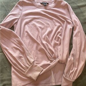 Simply Vera Vera Wang Blush Long Sleeve Top